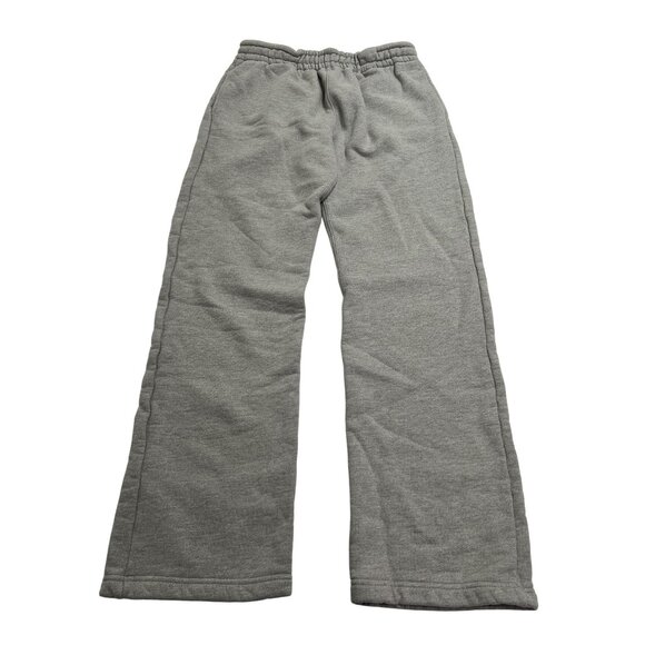 Akimbo Straight Leg Sweatpants in Heather Grey - Picture 1 of 7